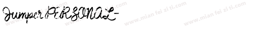 Jumper PERSONAL字体转换
